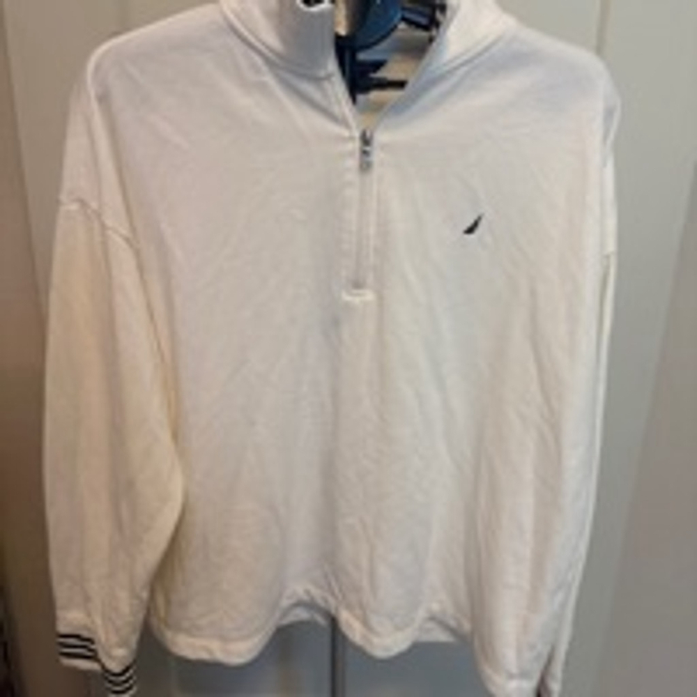 Men's Nautica Pullover XXL White